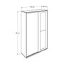 Hanah Home Prt-620-Bb-3 Blanco